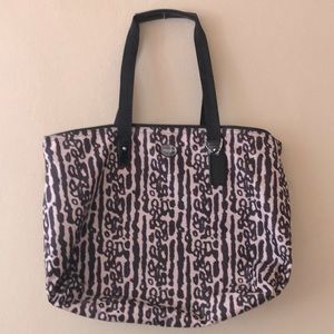 Coach Nylon Tote with matching removable pouch